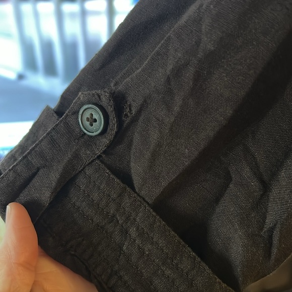 Linen Van Heusen Studio Brown Shirt - Picture 5 of 5